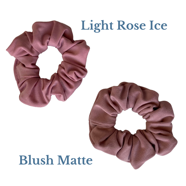 Light Rose Ice Scrunchie