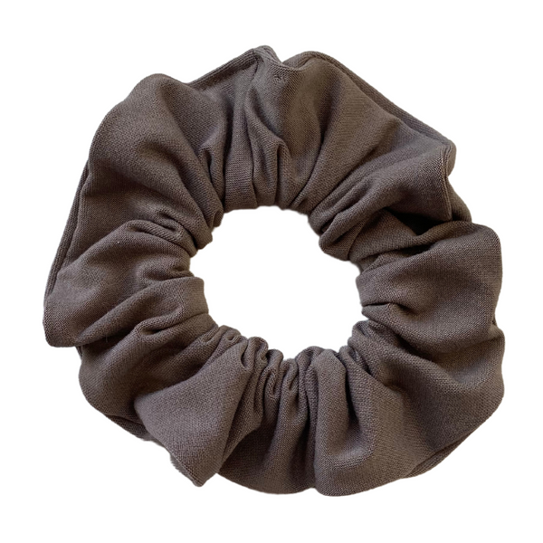 Taupe Matte Scrunchie