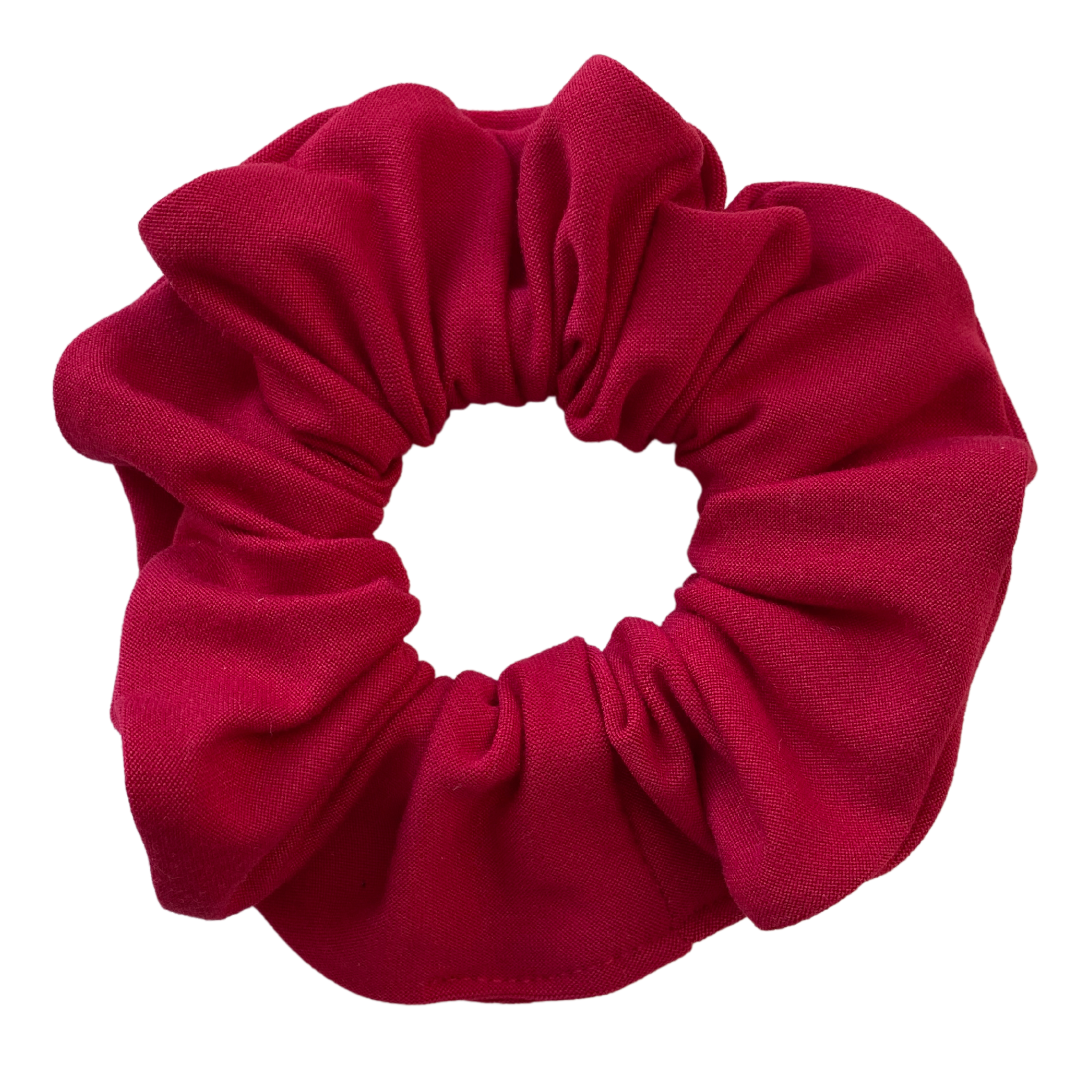 Magenta Matte Scrunchie