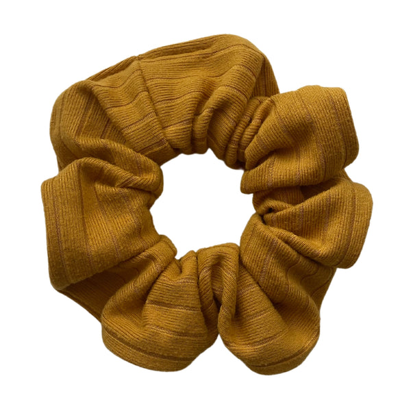 Mustard ribbed Scrunchie pipevine designs